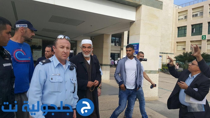 فيديو: اعتقال الشيخ رائد صلاح ومحمد بركة في مستشفى العفولة